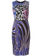 Versace 'wild Patch' Dress, Women's, Size: 46, Viscose/rayon/spandex/elastane