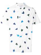Ps By Paul Smith Bird Print Shortsleeved Shirt - White