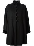 Yves Saint Laurent Vintage Cape Style Coat - Black