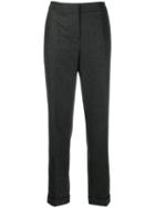 Giorgio Armani High-waisted Tailored Trousers - Grey