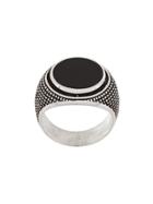 Andrea D'amico Round Shape Stone Ring - Metallic