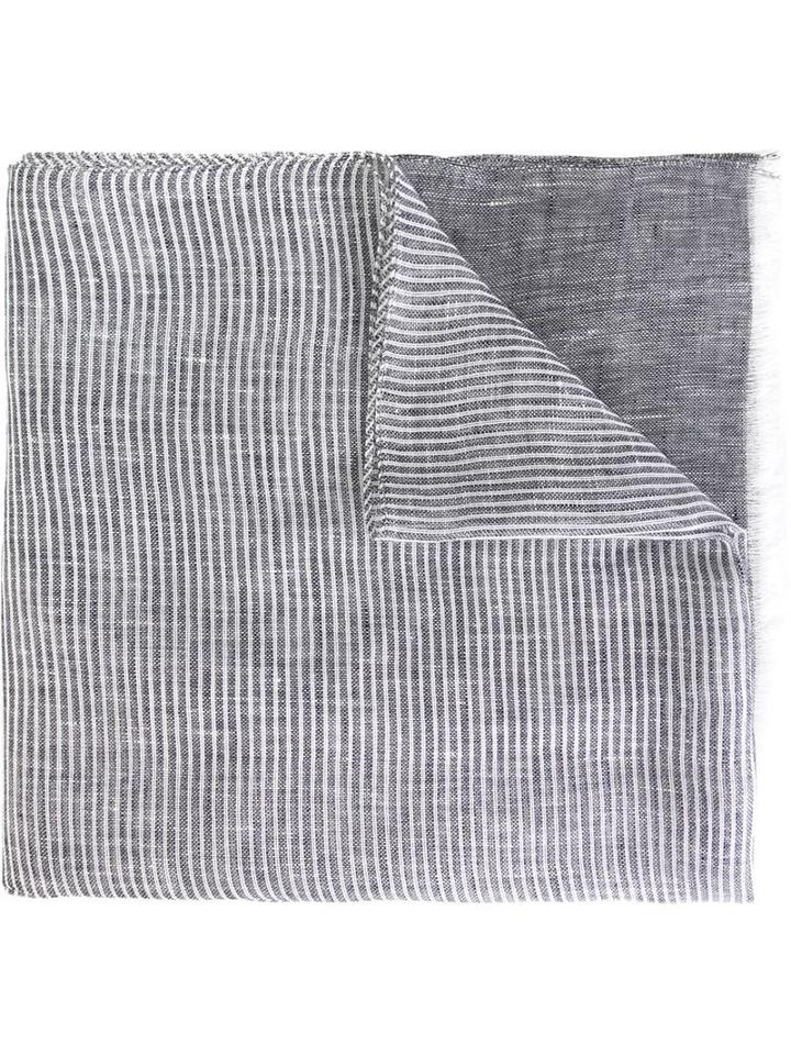 Canali Striped Scarf
