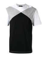 Haus By Ggdb Color Block T-shirt, Men's, Size: Large, Black, Cotton