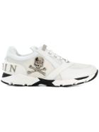 Philipp Plein Plein Skull Sneakers - White