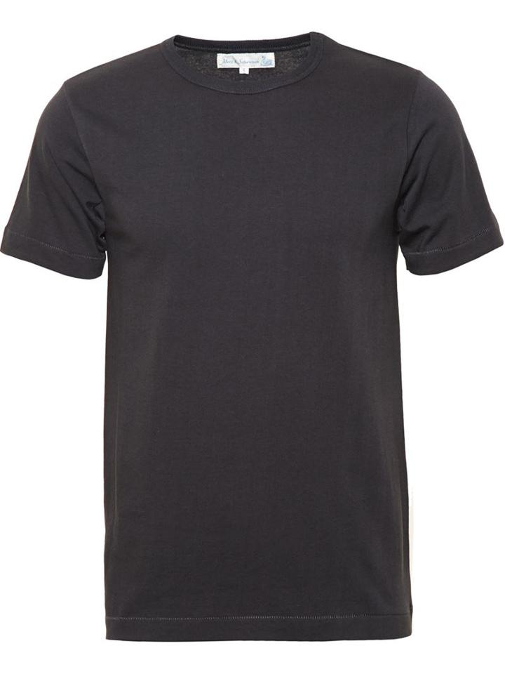 Merz B. Schwanen Round Neck T-shirt, Men's, Size: S, Grey, Cotton