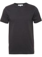 Merz B. Schwanen Round Neck T-shirt, Men's, Size: S, Grey, Cotton