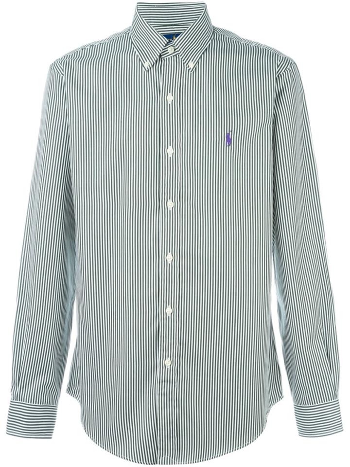 Polo Ralph Lauren Striped Button-down Shirt - Green