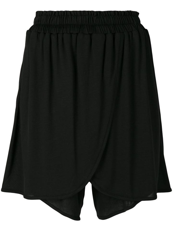 Henrik Vibskov - Track Shorts - Women - Tencel - M, Black, Tencel