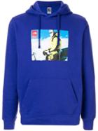 Supreme Tnf Photo Hooded Sweatshirt - Blue