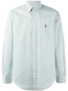Polo Ralph Lauren Striped Button Down Shirt, Men's, Size: Large, White, Cotton
