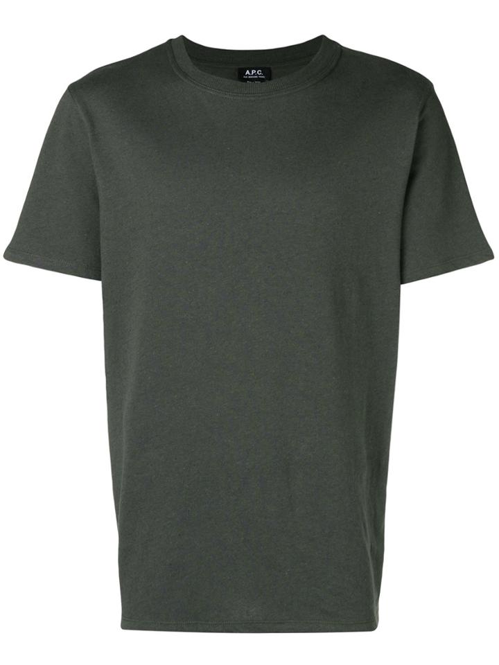 A.p.c. Jersey T-shirt - Green