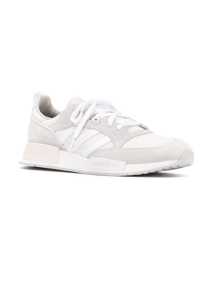 Adidas White Boston R1 Trainers