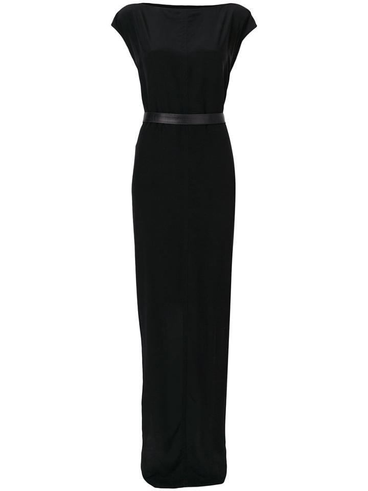 Rick Owens Dagger Evening Dress - Black