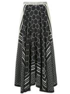 Kitx Pollen Printed Full Skirt - Black
