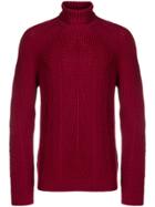 Etro Cable Knit Sweater - Pink & Purple