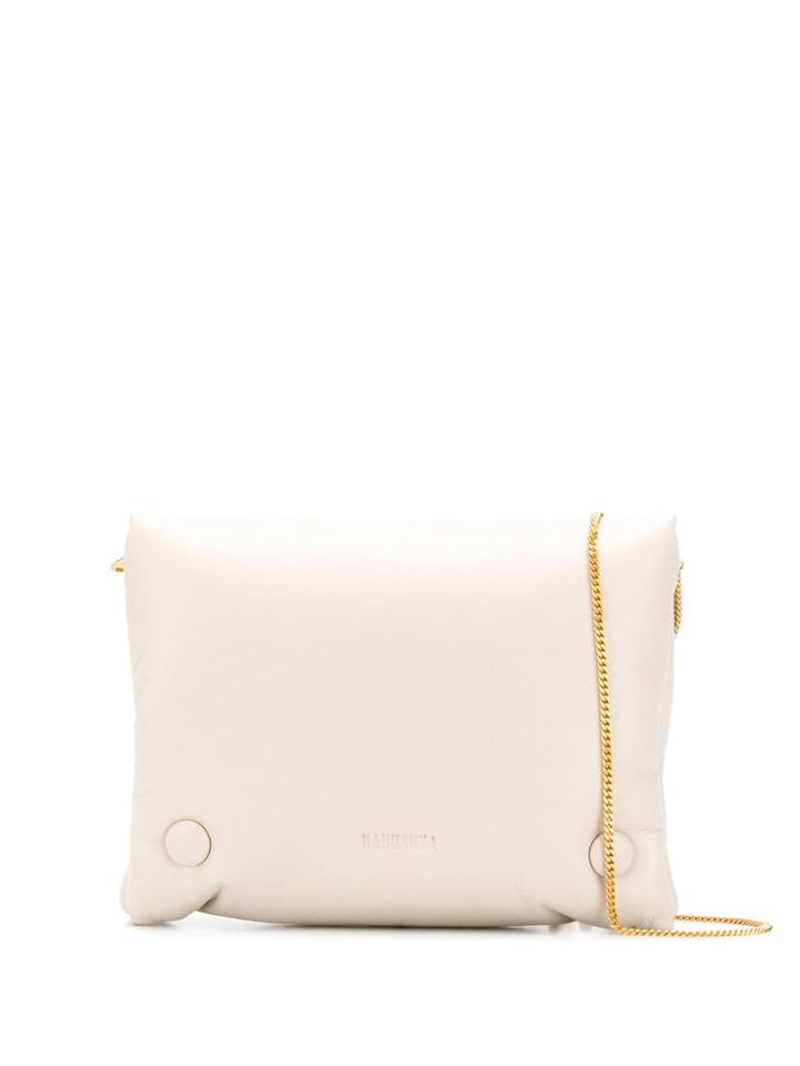 Nanushka Puffer Cross-body Bag - Neutrals