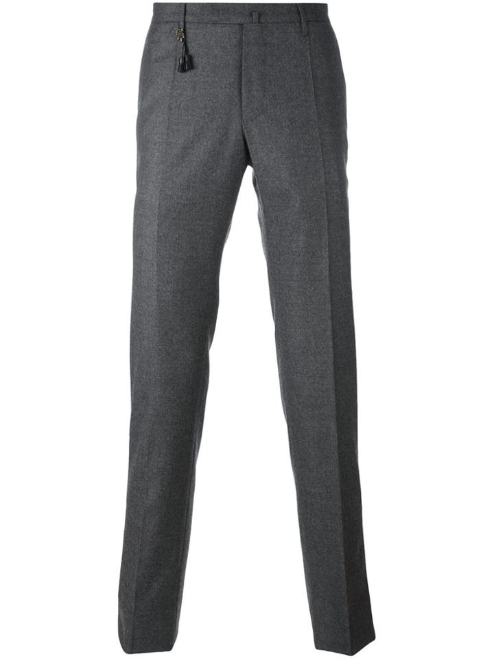 Incotex Slim-fit Tailored Trousers - Grey