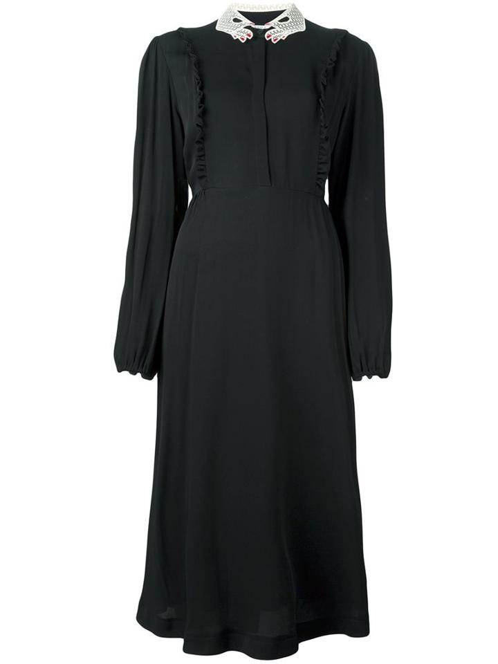 Vivetta 'hands' Collar Shift Dress