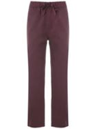 Egrey Drawstring Waist Trousers - Purple