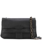 Tomas Maier Small Crossbody Bag, Women's, Black, Goat Skin