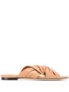 Jimmy Choo Lela Slides - Brown