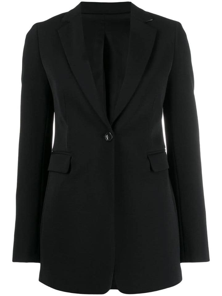 Joseph Lorenzo Longline Blazer - Black