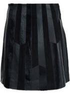 Derek Lam 10 Crosby Patchwork Leather Skirt