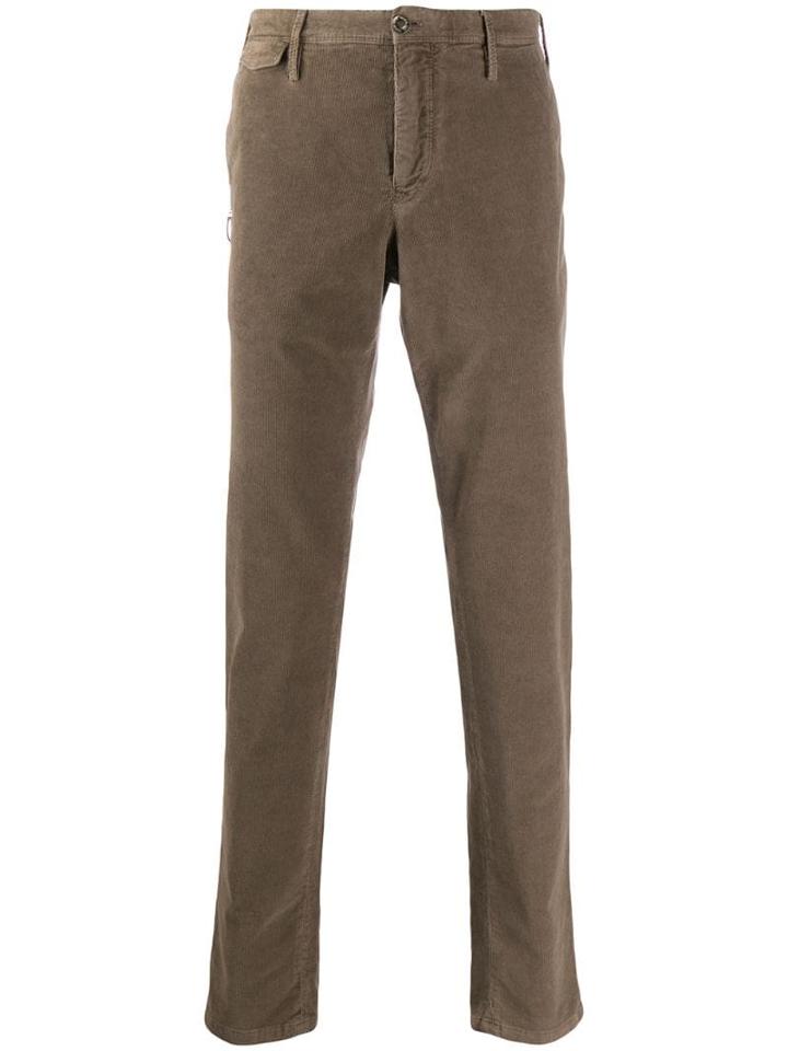 Pt01 Stretch Corduroy Chinos - Neutrals