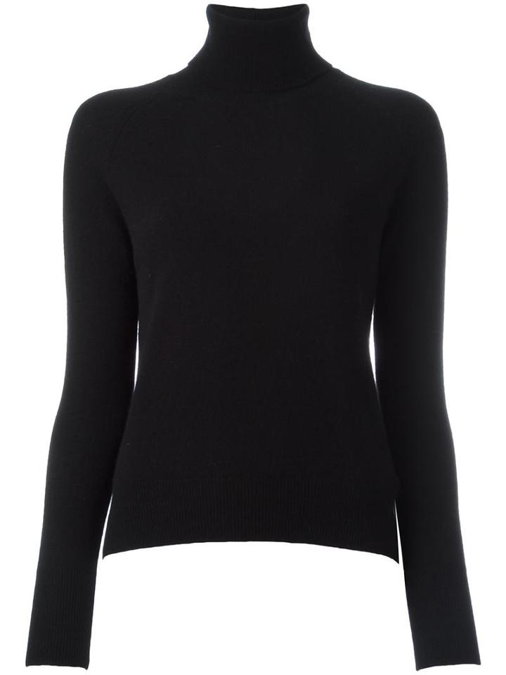 Zanone Turtleneck Jumper, Women's, Size: 40, Black,