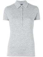 Joseph Classic Polo Shirt, Women's, Size: S, Grey, Viscose/spandex/elastane