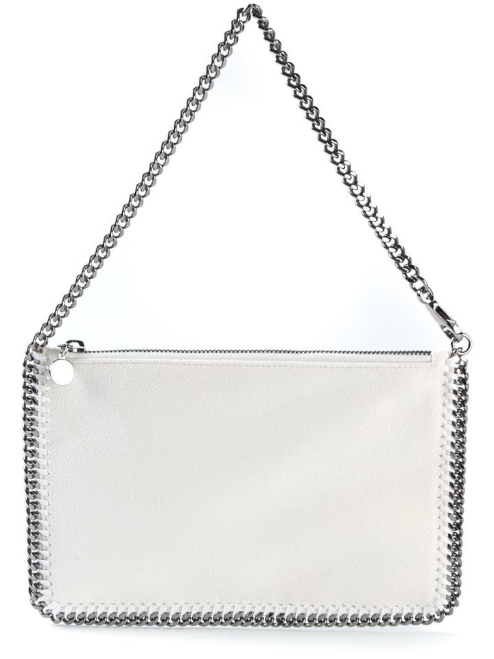 Stella Mccartney 'falabella' Shoulder Bag, Women's, White, Polyester/metal (other)