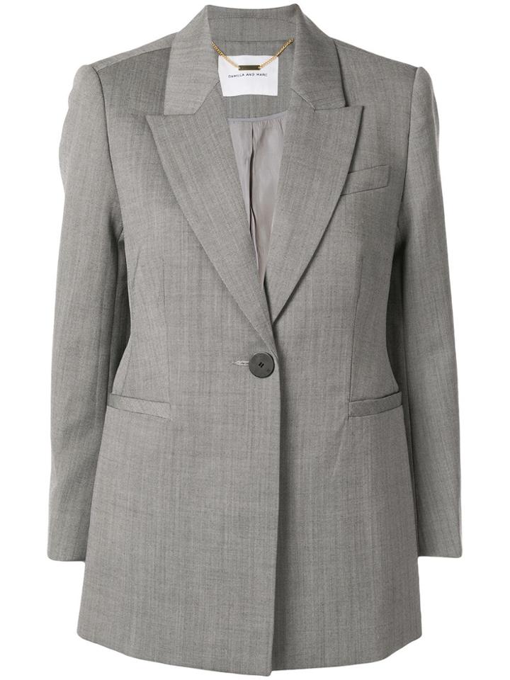 Camilla And Marc Karine Semi-fitted Jacket - Grey