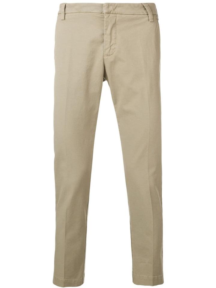 Entre Amis Slim Fit Trousers - Neutrals