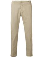 Entre Amis Slim Fit Trousers - Neutrals