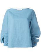 Société Anonyme - Hug Sweatshirt - Women - Cotton - One Size, Women's, Blue, Cotton
