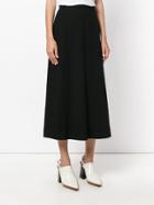 Yves Saint Laurent Vintage Long Skirt - Black