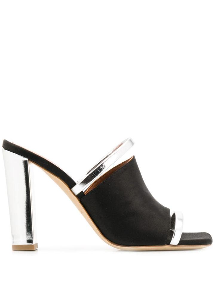 Malone Souliers Two-tone Sandals - Silver