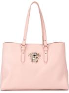 Versace Medusa Tote, Women's, Pink/purple, Leather/metal Other