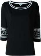 Kenzo Scoop Neck T-shirt - Black