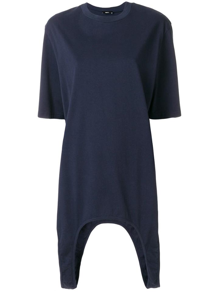 Yang Li Asymmetric T-shirt - Blue