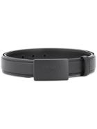 Prada Embossed Logo Belt - Black