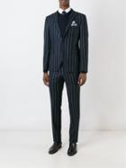 Tagliatore Pinstriped Dinner Suit