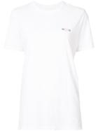 Rodarte - Logo Patch Boyfriend T-shirt - Women - Cotton/polyester/rayon - L, White, Cotton/polyester/rayon