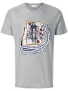 Etro Card Patch T-shirt - Grey