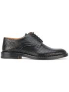 Maison Margiela Perforated Derby Shoes - Black