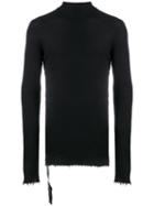 Unravel Project Turtleneck Sweatshirt - Black