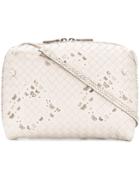 Bottega Veneta Butterfly Print Cross Body Bag - Nude & Neutrals