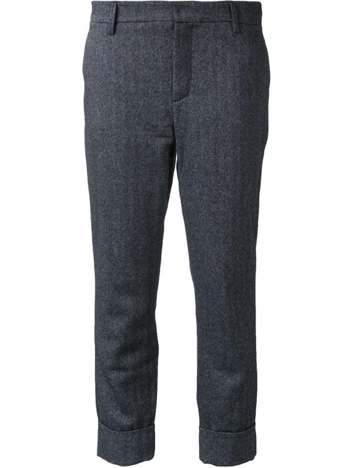 Closed 'stewart' Cropped Trousers - Grey