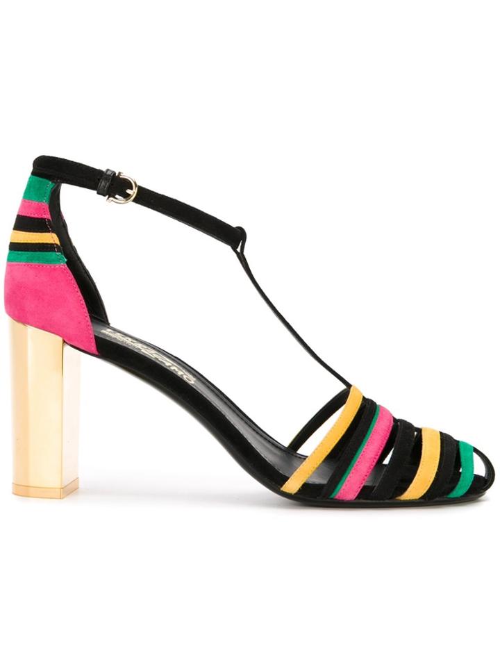 Salvatore Ferragamo Strappy Pumps - Black