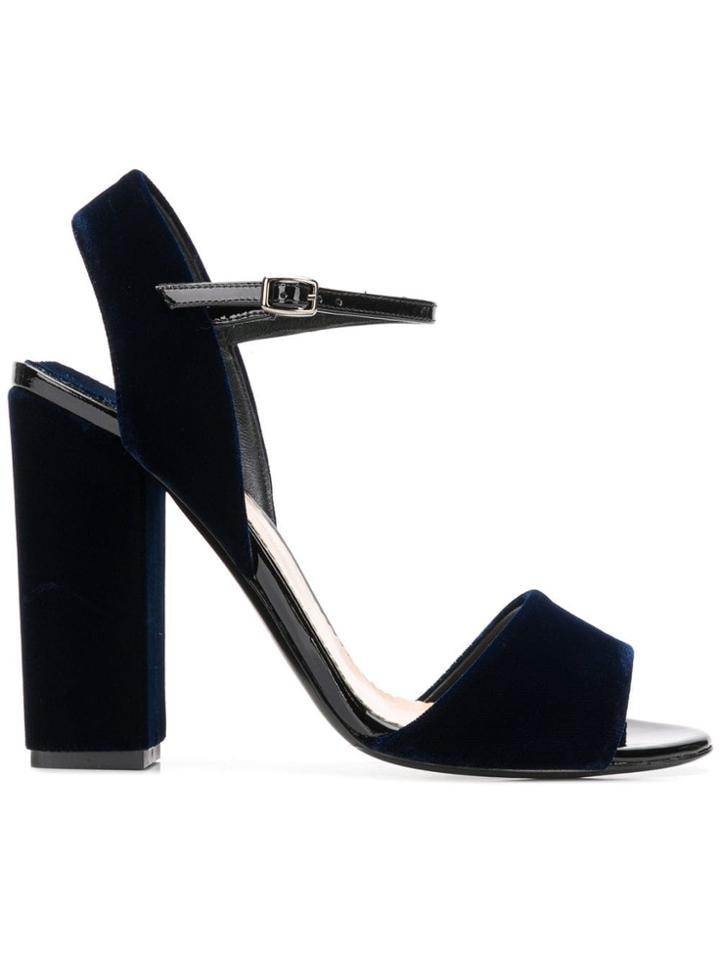 The Seller Classic High Sandals - Blue